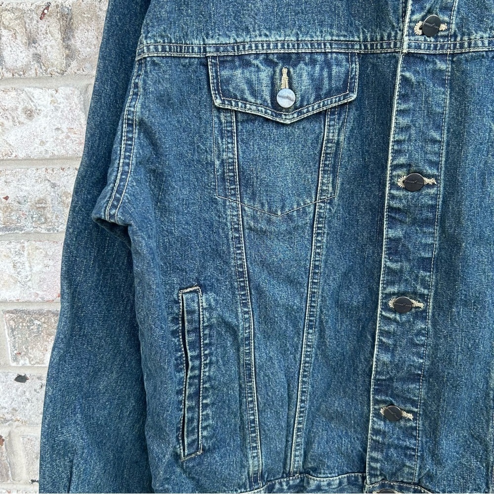 Cross Fire Denim Jacket - Picture 3 of 9